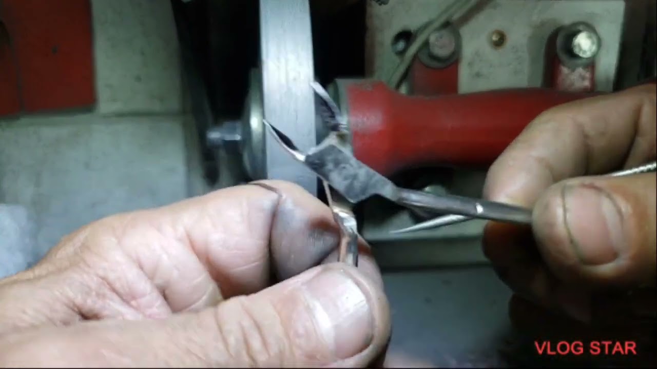 EXISTE POSIÇÃO CORRETA PRA AFIAR ALICATES?