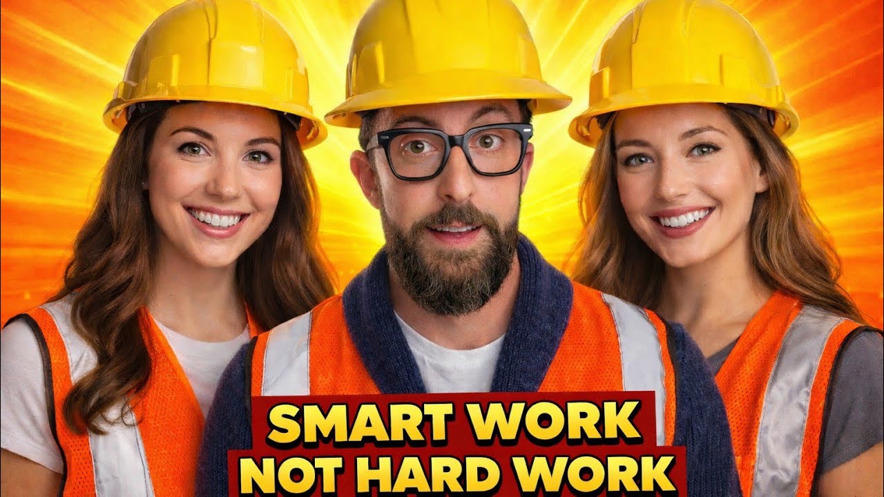 Smart Work Not Hard Work Construction