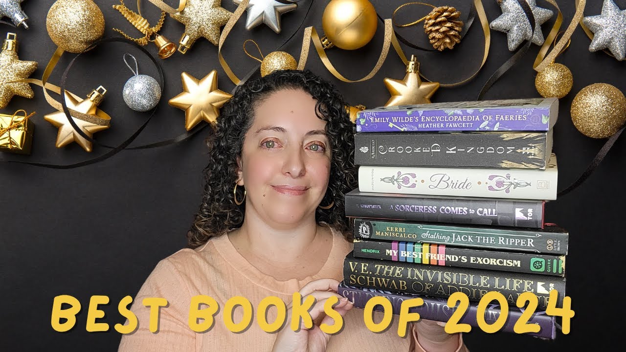 Top 8 Books of 2024! - Ranking all my favorite books of the year