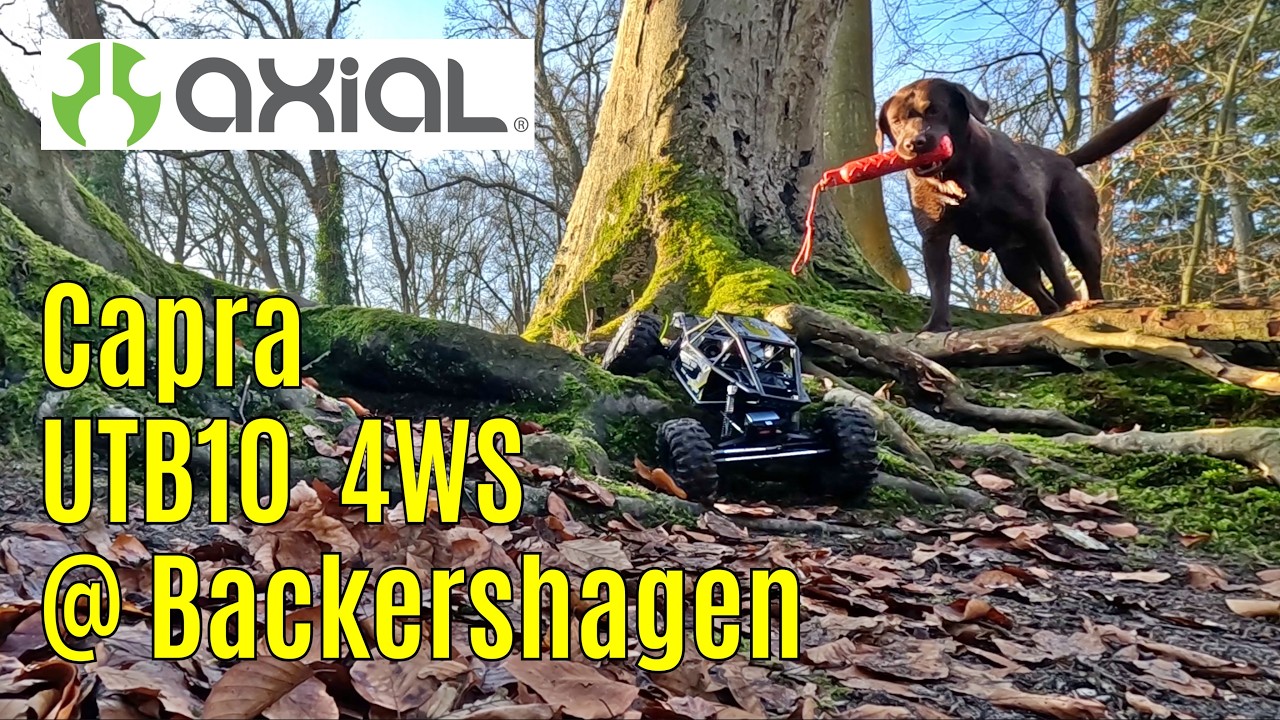 Axial 1/10 UTB10 Capra 1.9 4WS 4x4 Trail Buggy at Landgoed Backershagen