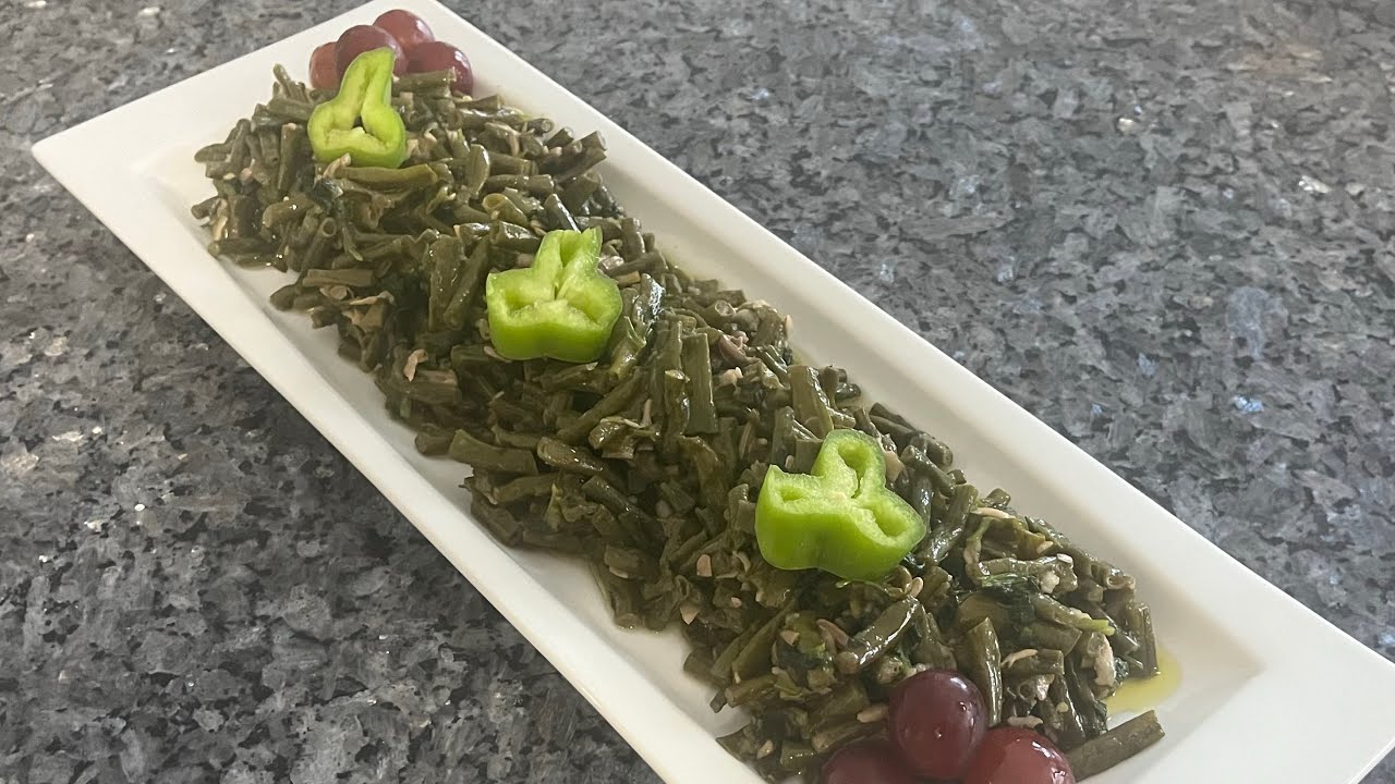 لوبية بزيت على الطريقة الشامية 😋