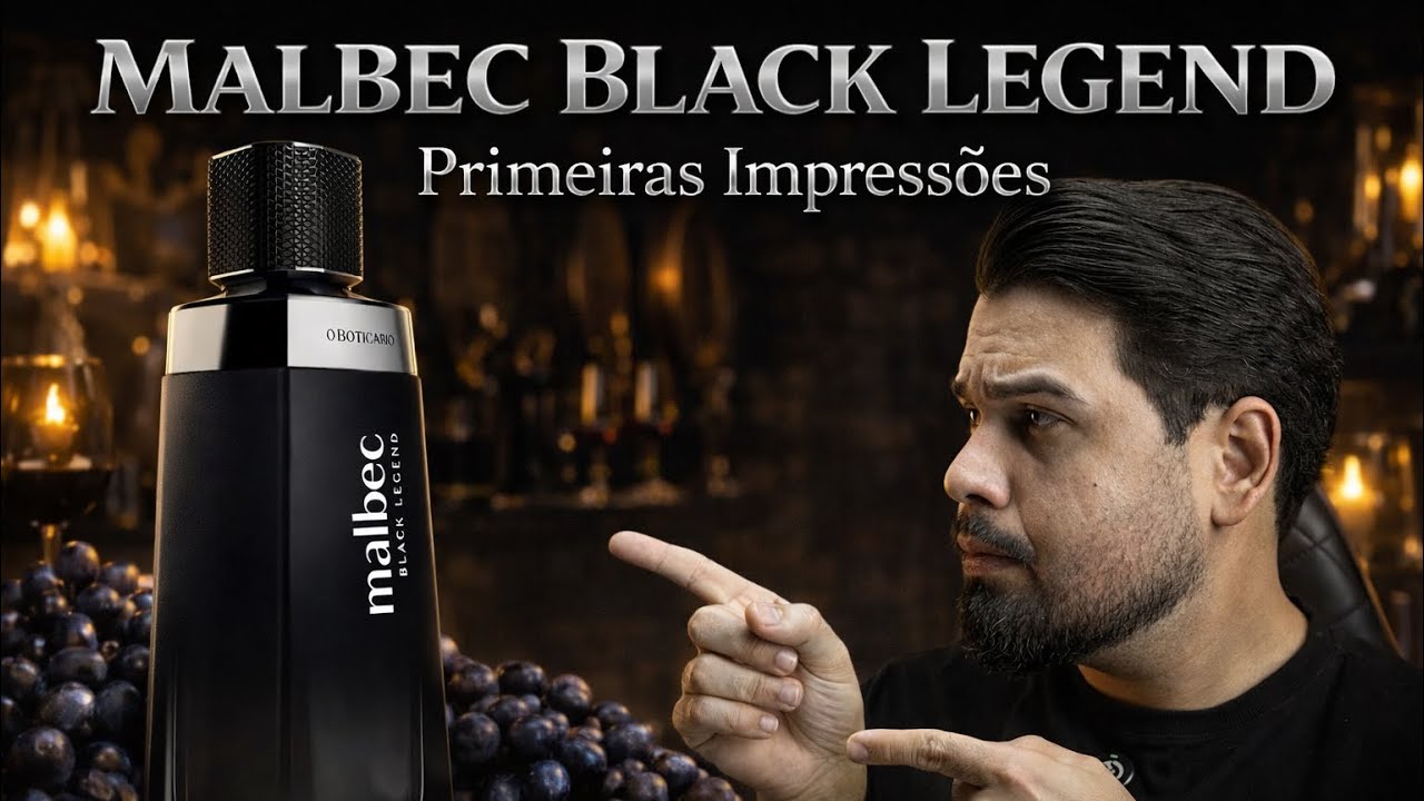 LANÇAMENTO MALBEC BLACK LEGEND - PRIMEIRAS IMPRESSÕES 