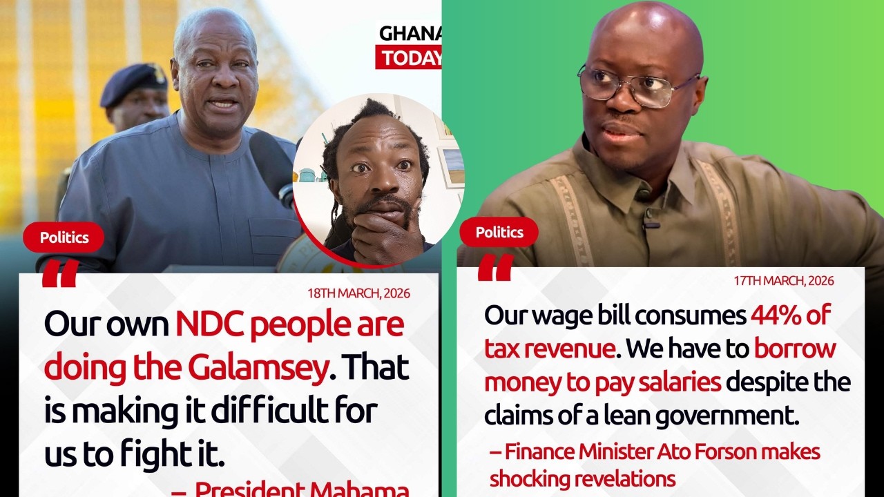 Ato Forson exposed ndc goverment.. Government  borrow GHC17bn to pay public workers in 2025.