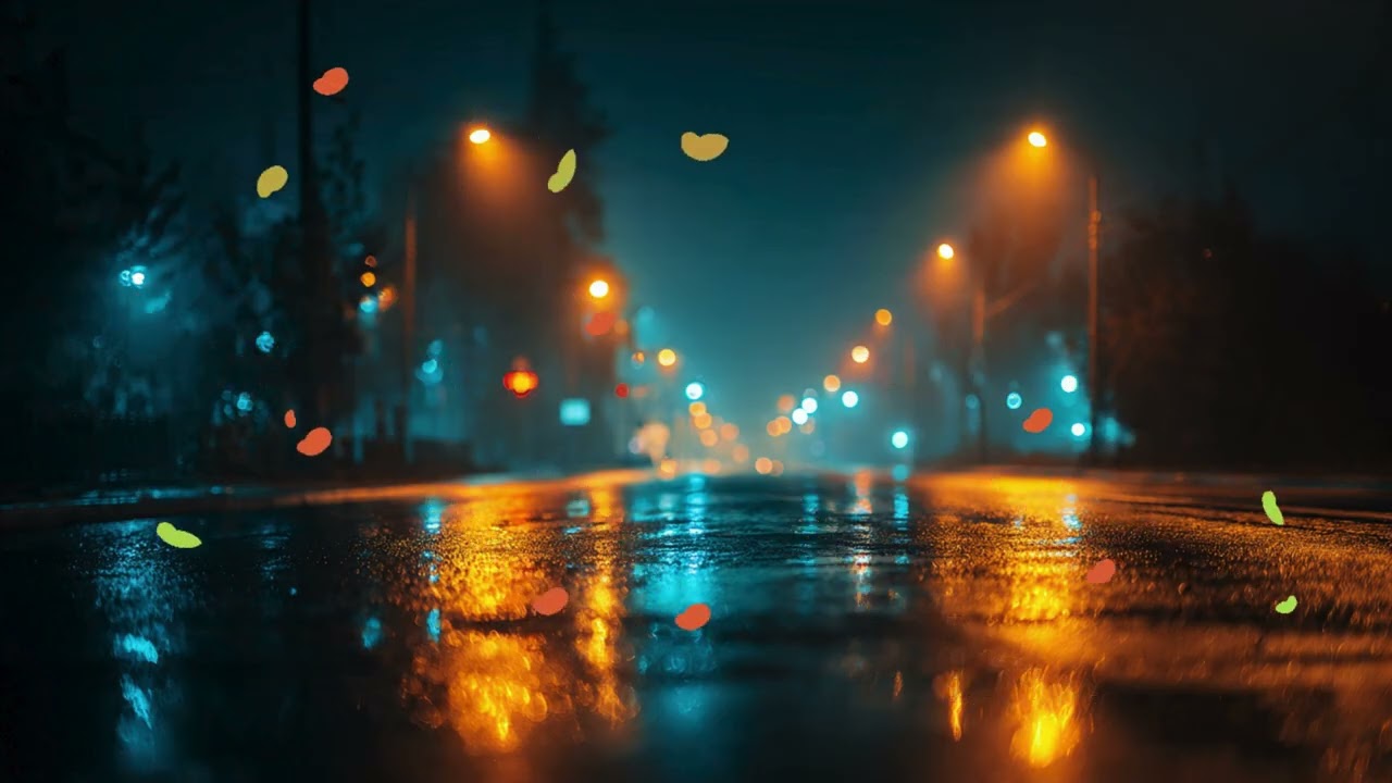 Midnight Rain Drive 🌧️ | Korean Chill Pop for Late Night Focus (1 Hour)