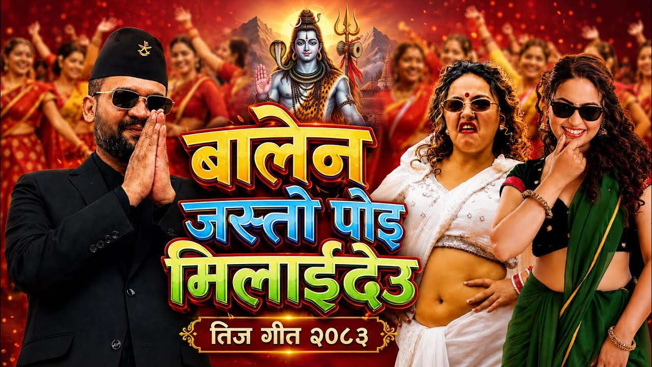 New Teej Song 2083 &bull; Karishma Dhakal Anjali Adhikari &bull; New Music Video