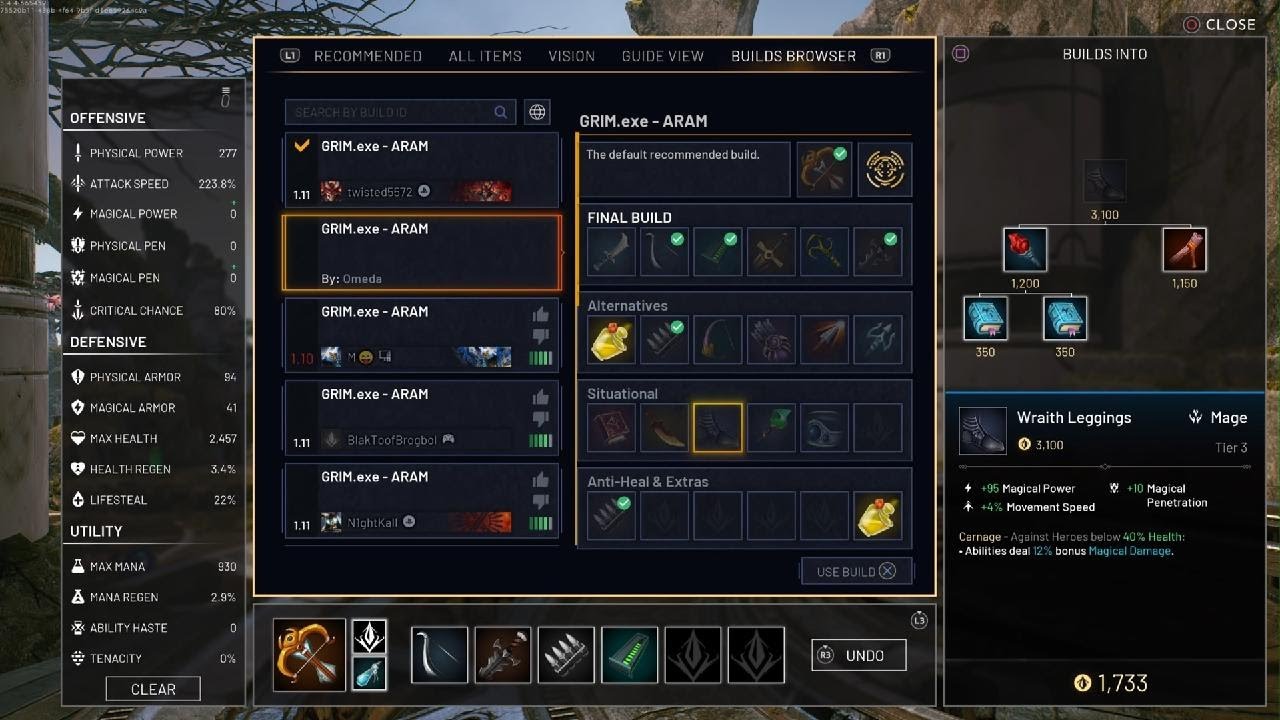 Predecessor_Drongo ARAM