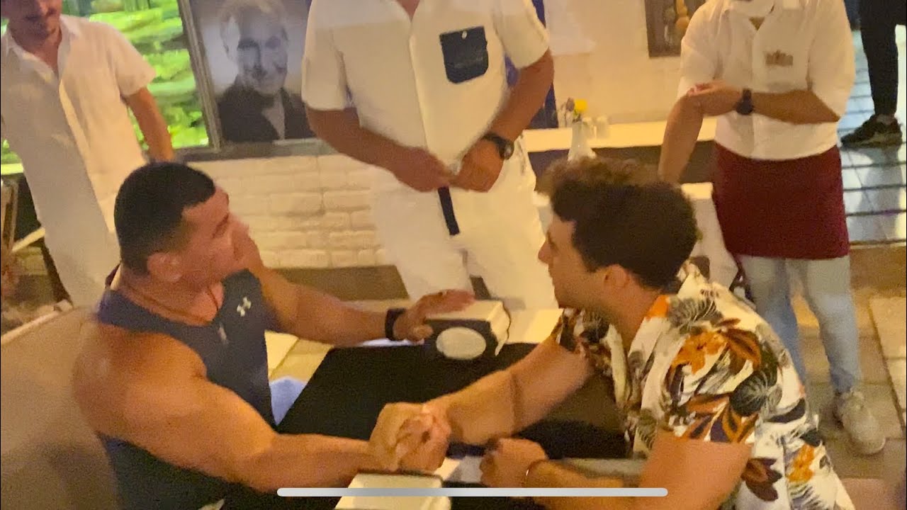 Bilek Güreşi Yaptım