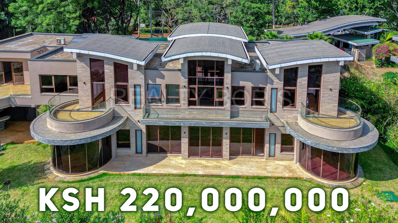 #luxurious KSH 220,000,000 5-Bed #smartvilla in #Lowerkabete #nairobi #kenya #realestate #lifestyle