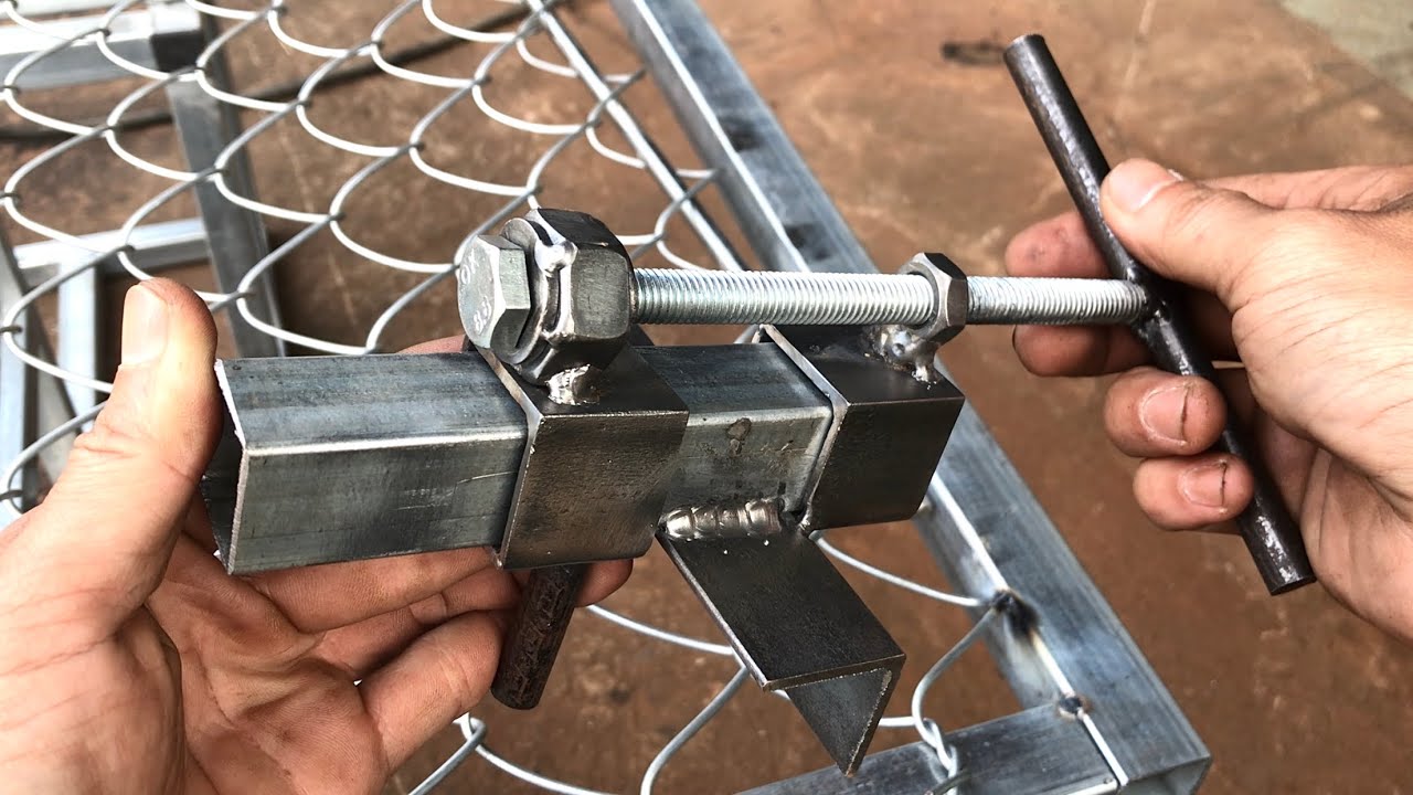 Hướng dẫn làm vam căng lưới b40 đơn giản , hàn nhanh và kéo rất căng