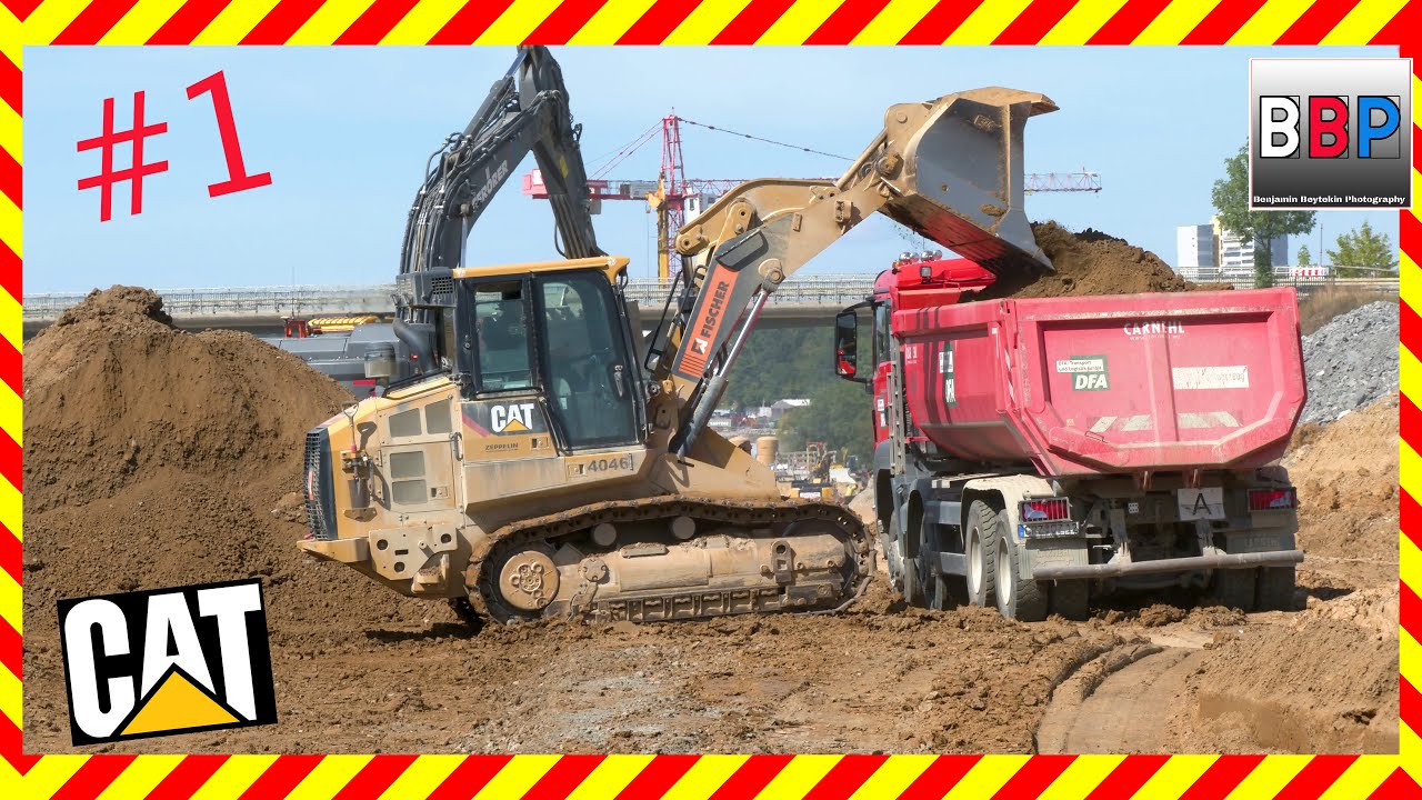 🤓 Caterpillar 963K & Kipper - Stuttgart 21, PFA 1.3a, 17.10.2022. #1