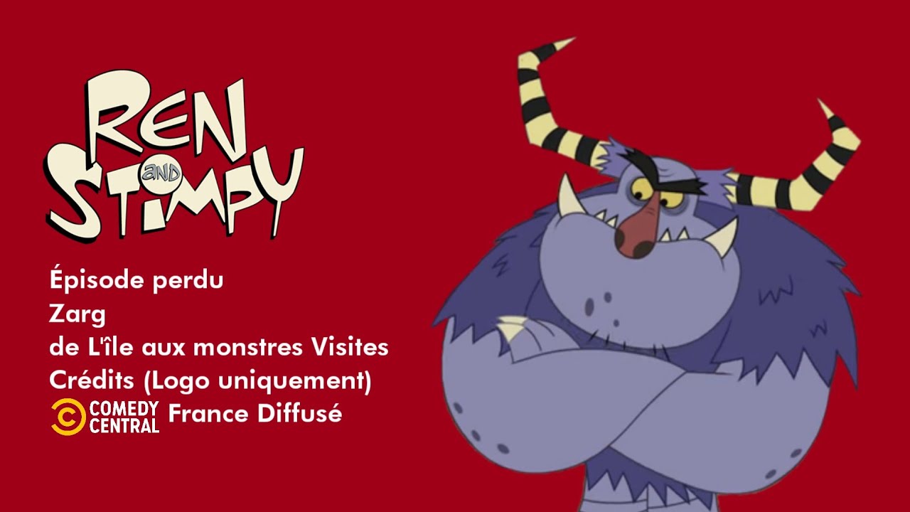 (Faux) Ren et Stimpy Épisode perdu: Zarg Visites Crédits (Comedy Central France Diffusé) (16+)