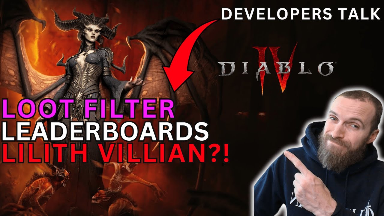 Diablo 4 Devs Talk Loot Filters, Leaderboards And Is Lilith A Villain?