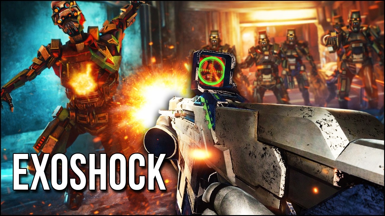 EXOSHOCK | Easily The Most Intense Shooter I've Ever Played In VR!