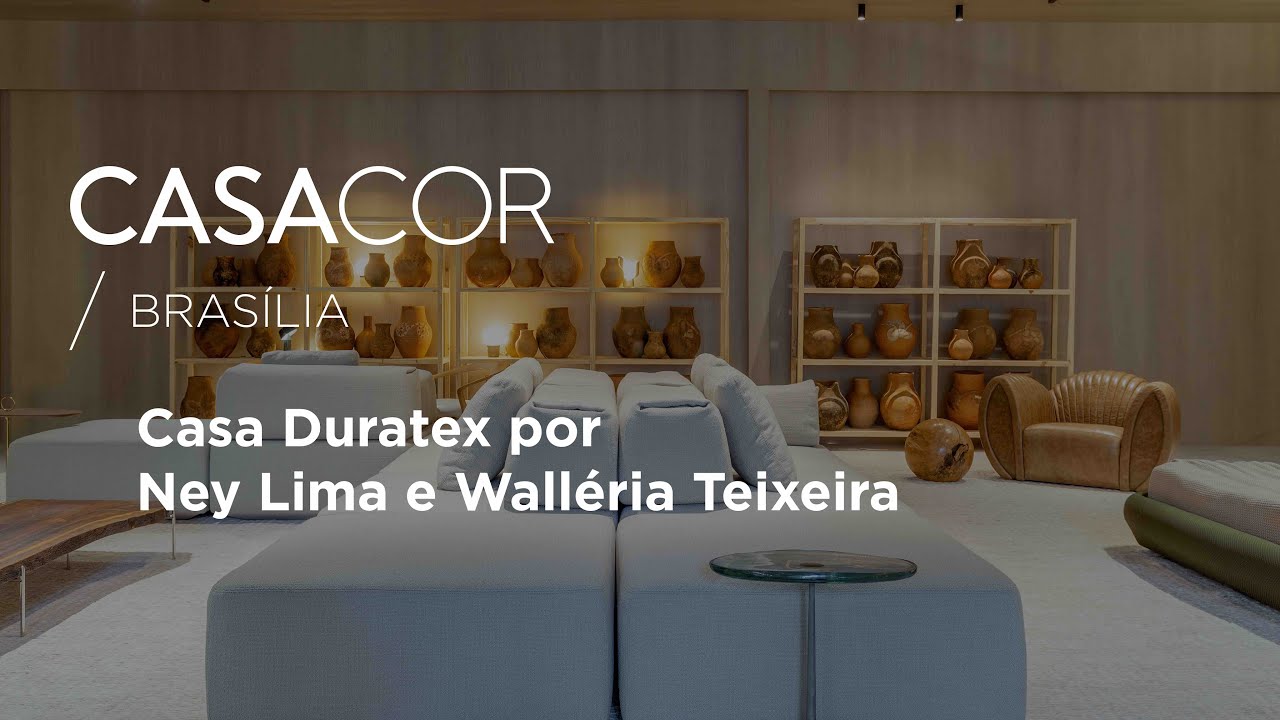 Casa Duratex em Bras&iacute;lia traz revestimento de madeira 100% sustent&aacute;vel