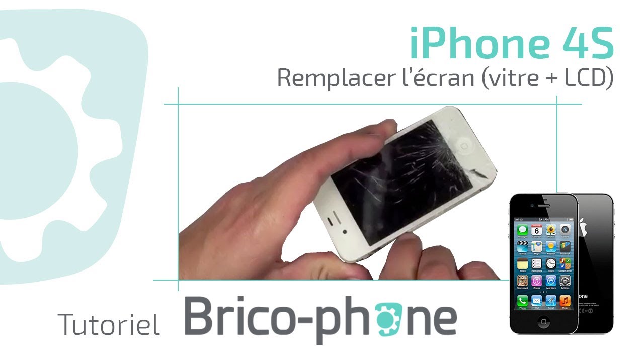 Tutoriel iPhone 4S : Changer la vitre et le lCD - démontage + remontage