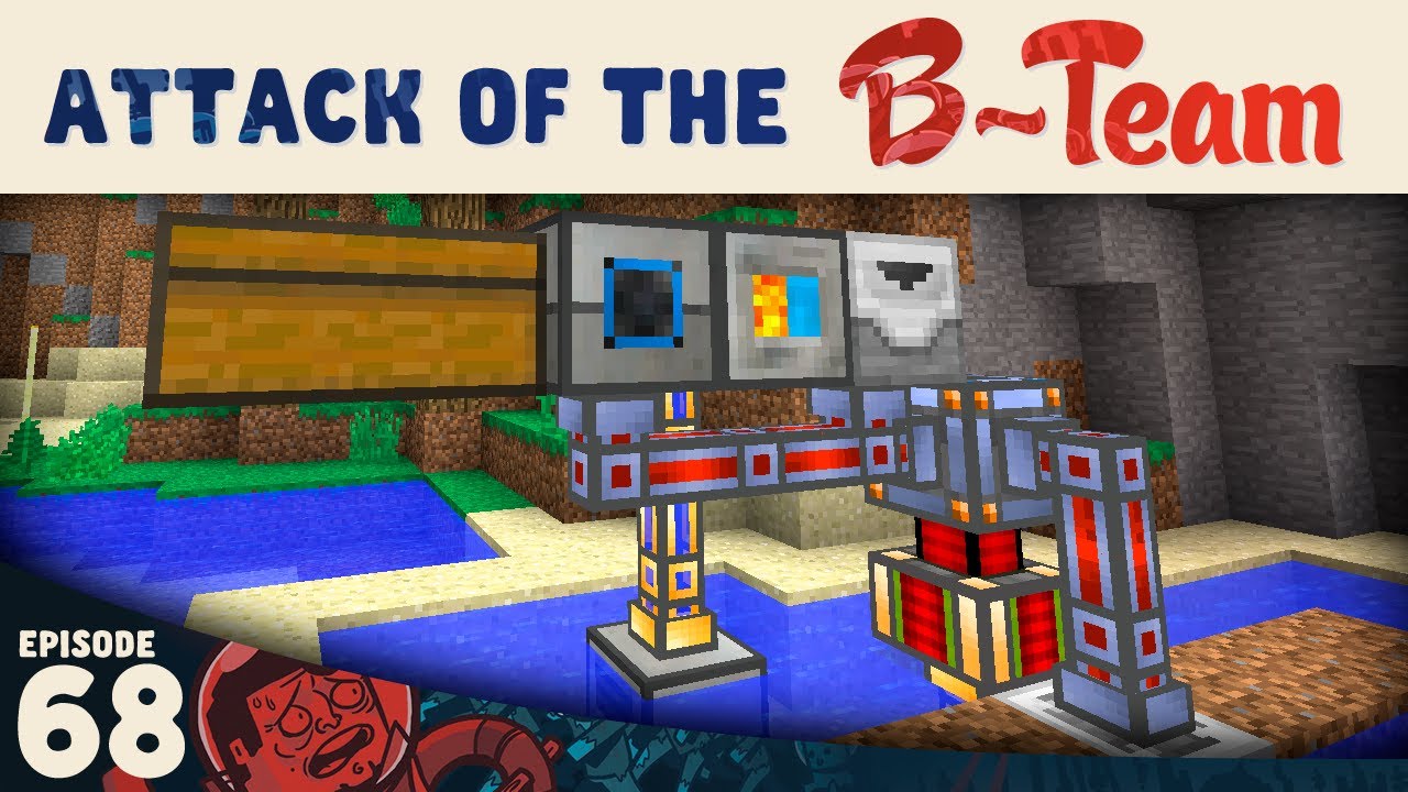 Minecraft :: Fish Powered Sand?? :: Attack of the B-Team E68