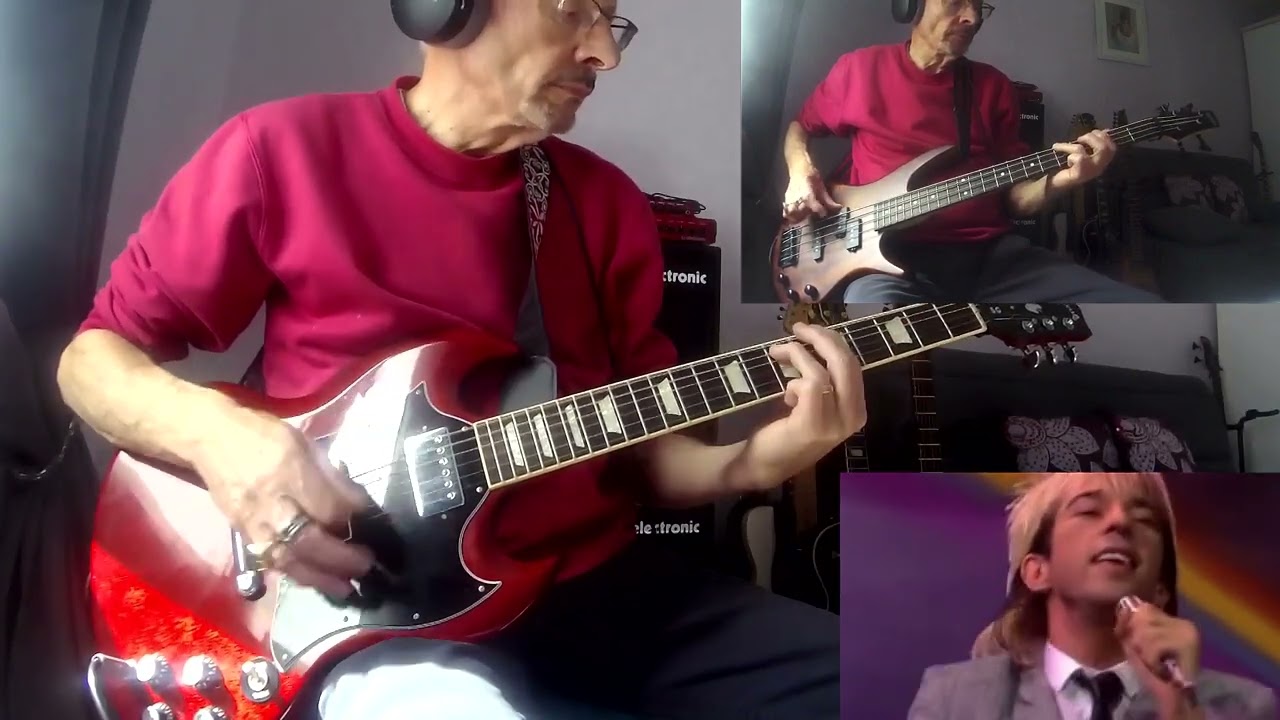 LIMAHL ** Never Ending Story ** ( Guitar & Bass Cover )