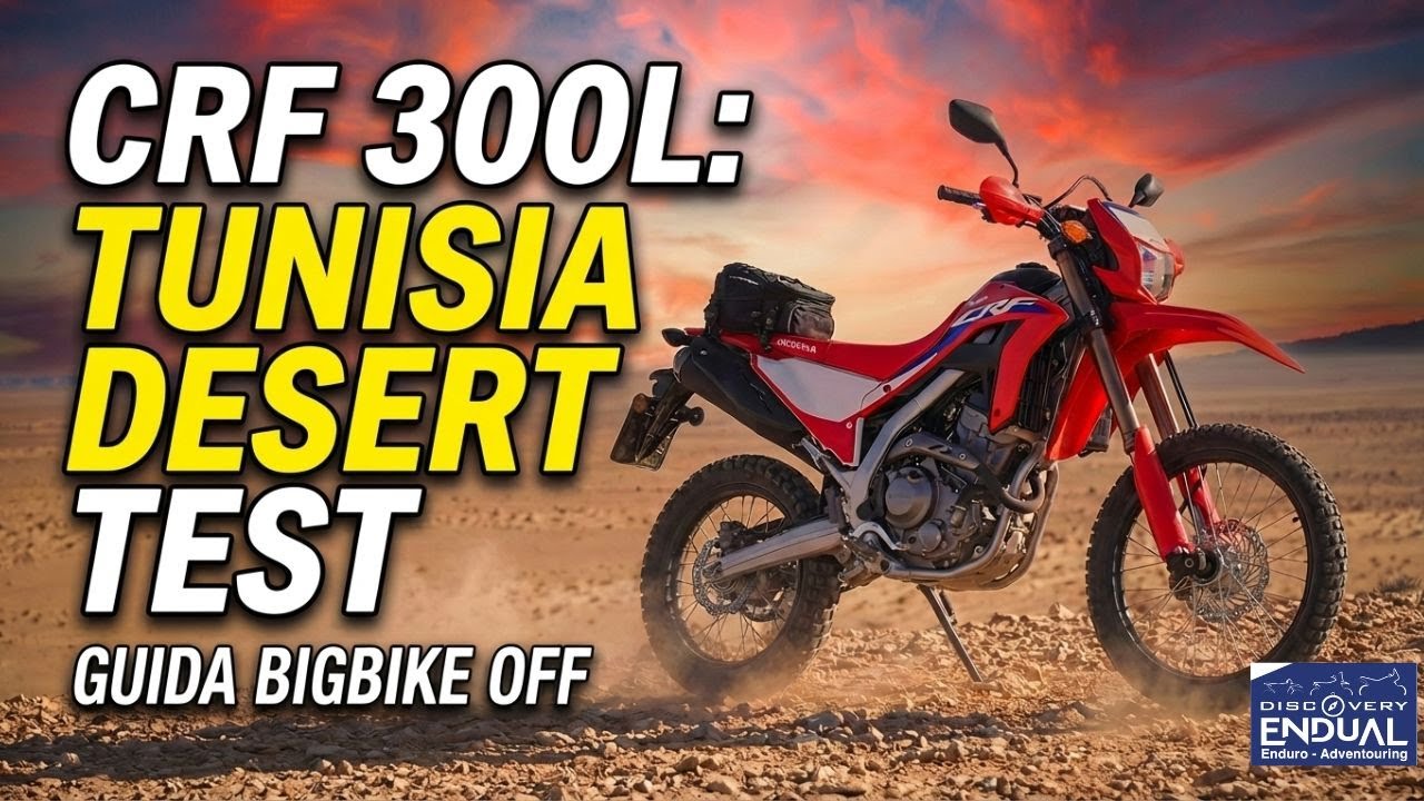 🇹🇳 HONDA CRF 300L vs DESERTO: Il Test estremo tra le dune della Tunisia!