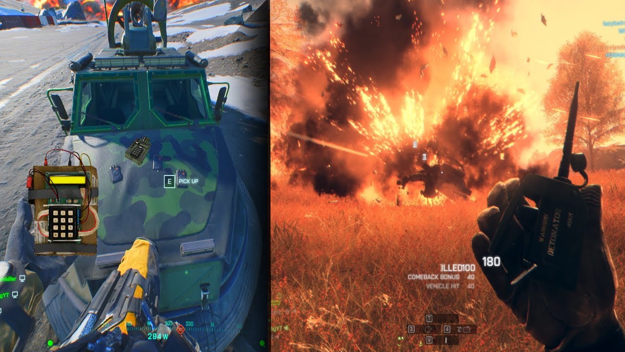 C4 JEEP STUFF - Battlefield Classic BF4 and Battlefield 2042
