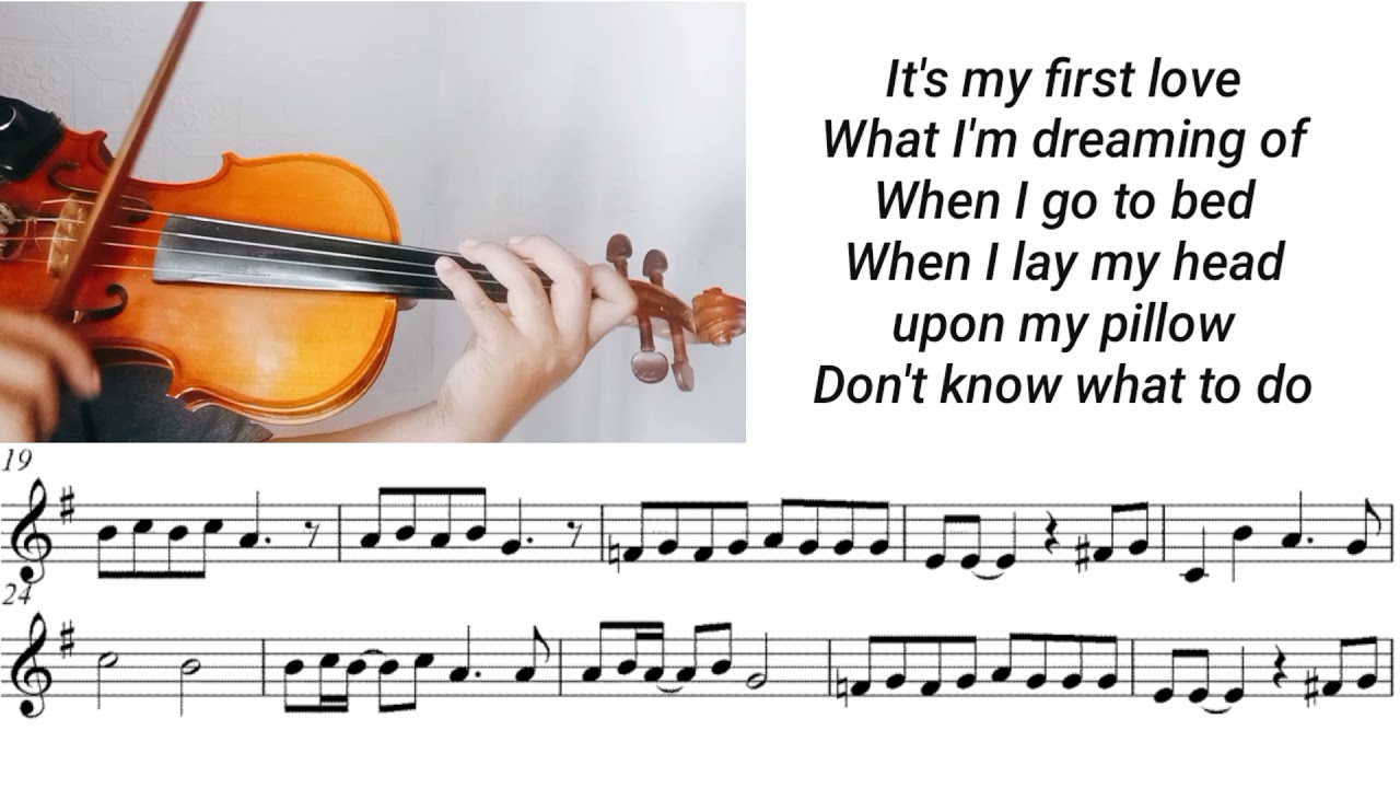 [Free Sheet] First Love - Nikka Costa [Violin Sheet Music]