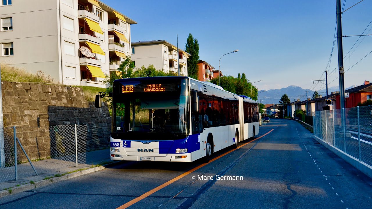 De Lausanne-Gare à Prilly, Chasseur en substitution LEB