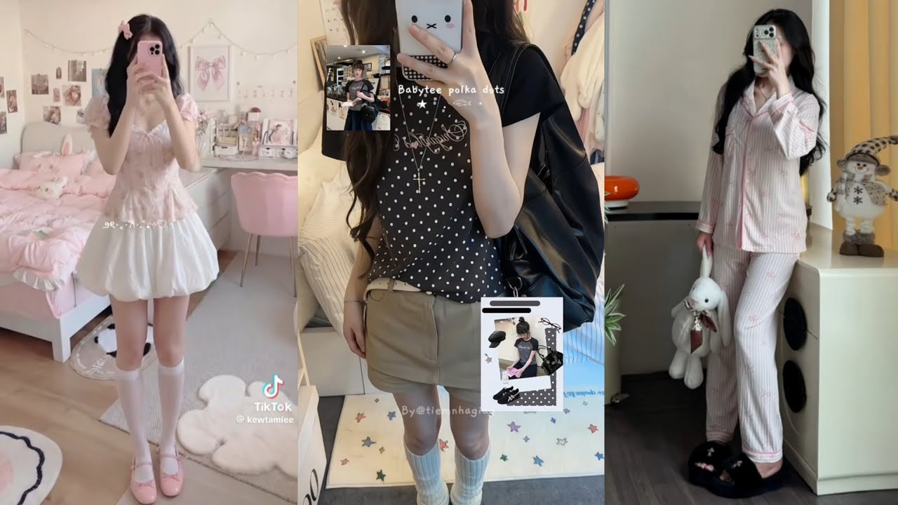 【Shopee Haul】Tổng hợp set đồ, đầm v&aacute;y đi chơi, đồ ngủ cho c&aacute;c n&agrave;ng🌸🌷