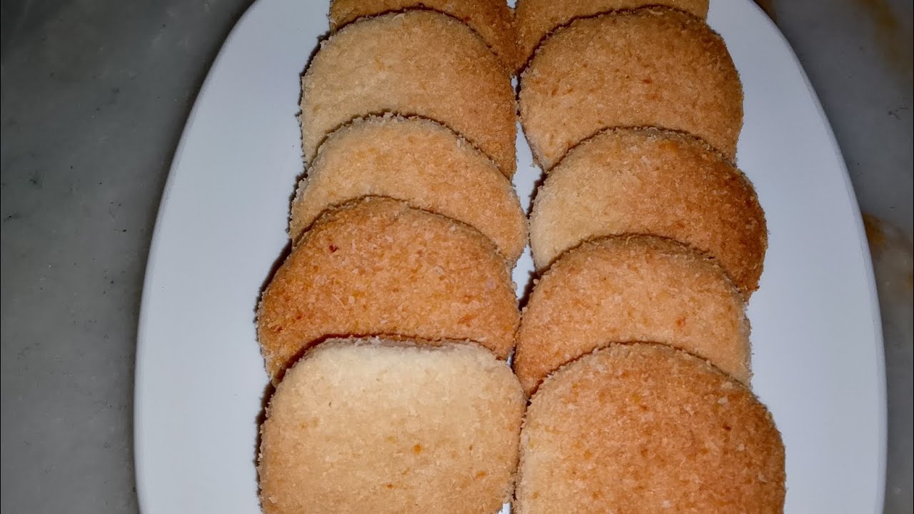 Perfect Coconut Biscuits Recipe |Bakery style coconut biscuits |coconut cookies 