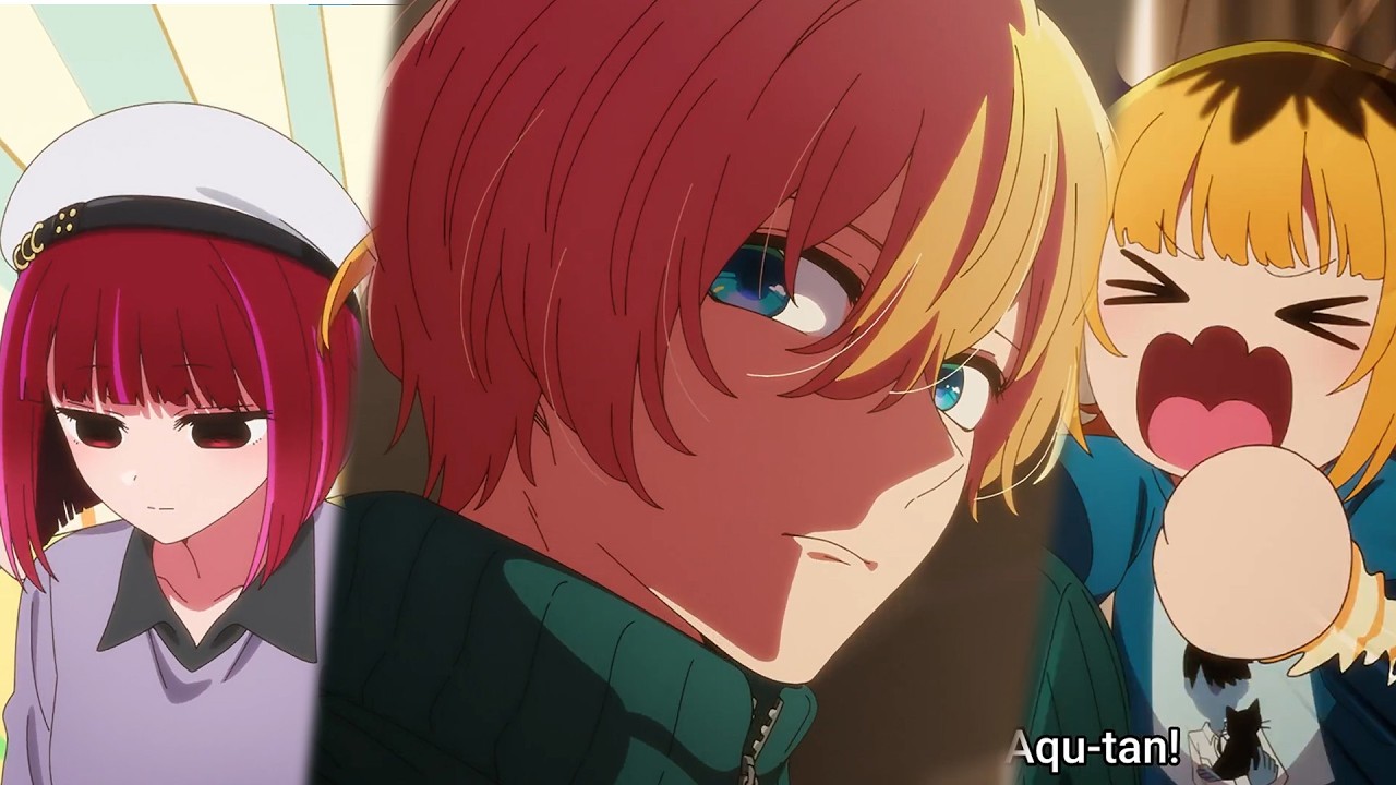 Aqua Read Kanna Like An Open Book 🥶...☺️ Funny Love Moment - Oshi No Ko S3