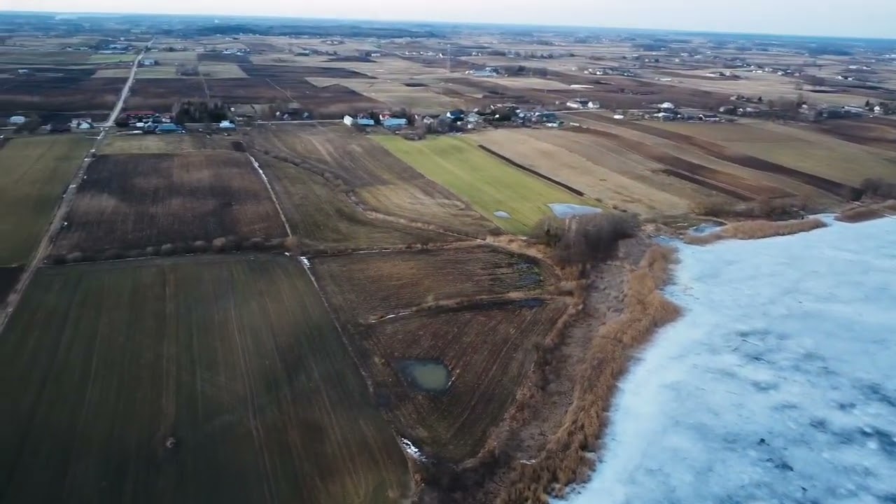 Jezioro Tajno 09-03-2026. DJI Mini 2SE