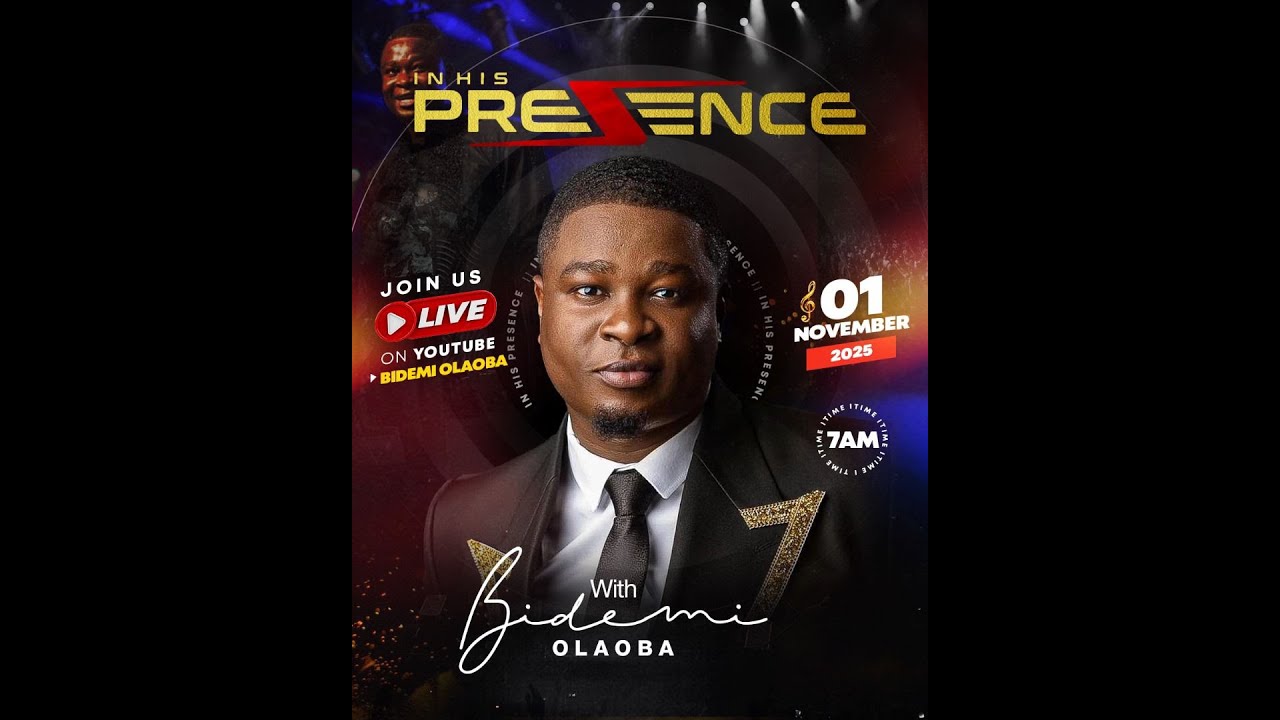 In His Presence November 2025 Edition With Bidemi Olaoba