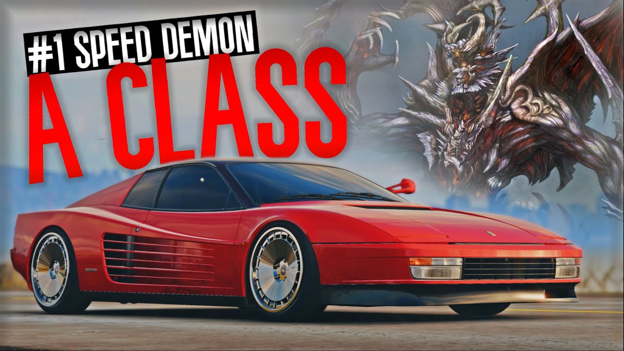 BEST A CLASS TOP SPEED BUILD IN NEED FOR SPEED UNBOUND! TESTAROSSA DEMON TUNE! (A TIER BUILD GUIDE)
