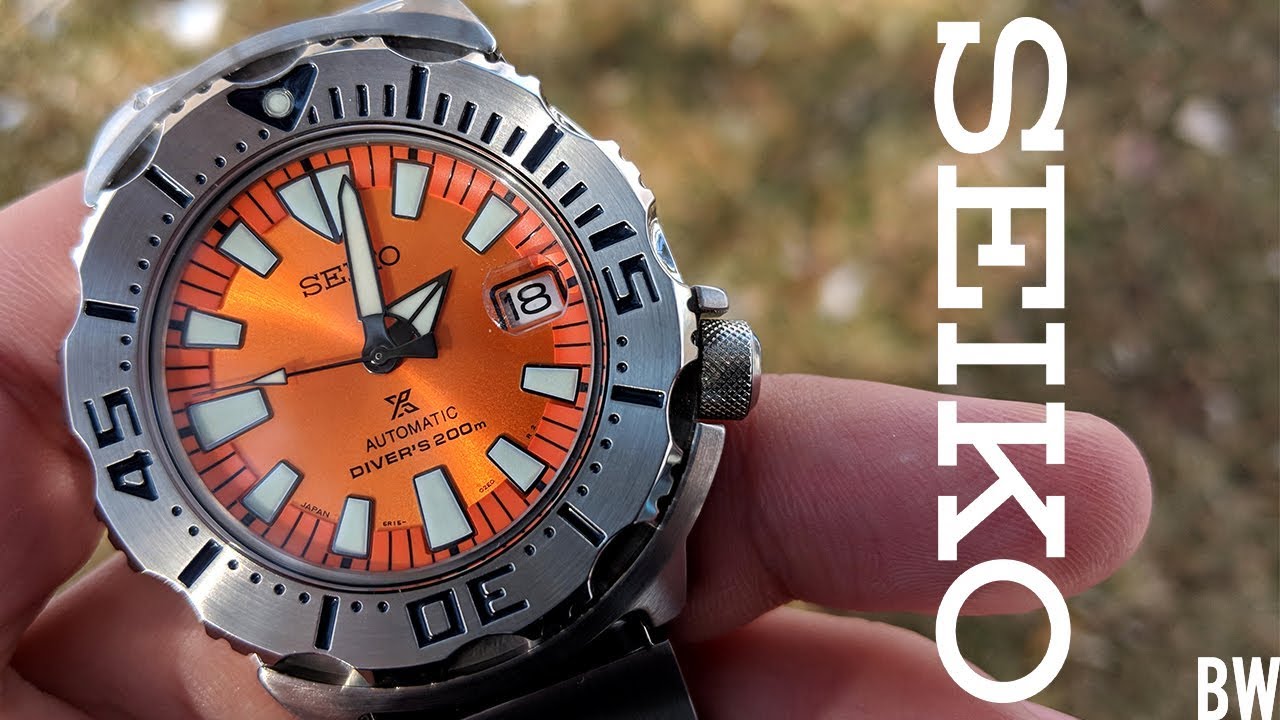 New Seiko Orange Monster - SBDC075