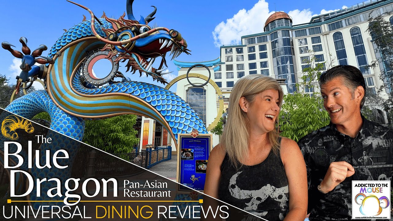 The Blue Dragon Pan-Asian Restaurant in Epic Universe | Universal Dining Review