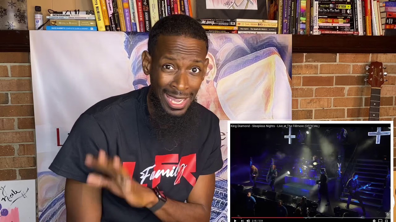 King Diamond - Sleepless Nights - Live at The Fillmore (OFFICIAL) | REACTION 🔥🤘🏾🔥 (Jim A.)