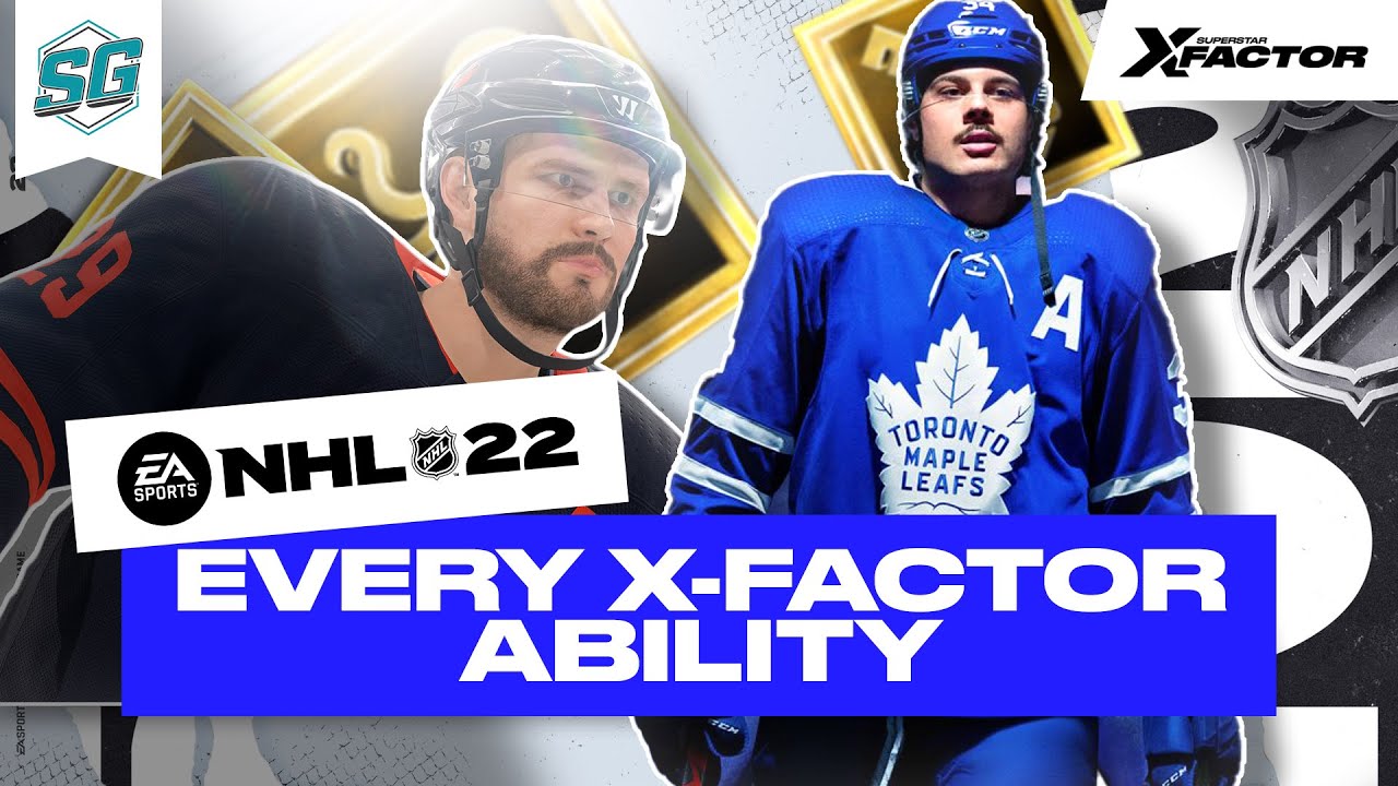 ВСЕ СПОСОБНОСТИ X-ФАКТОРА В NHL 22!