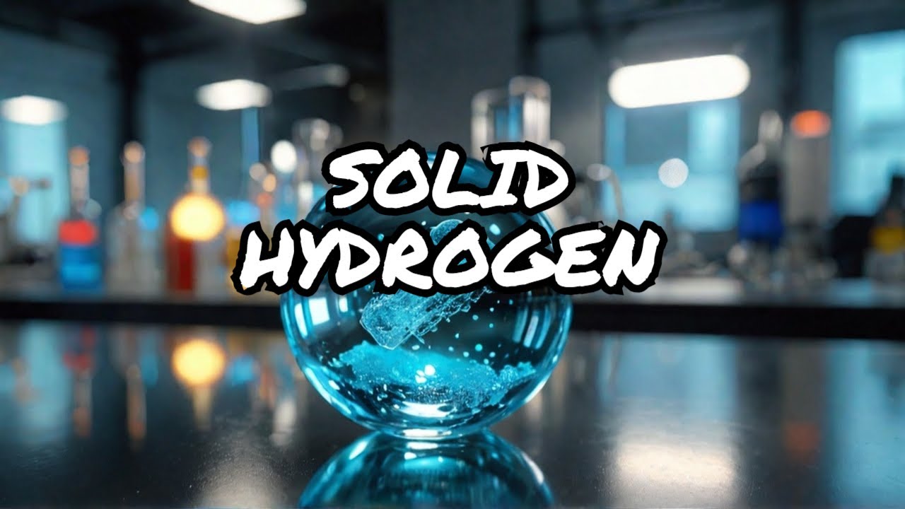 What Happens When Hydrogen Goes From Gas to Solid?