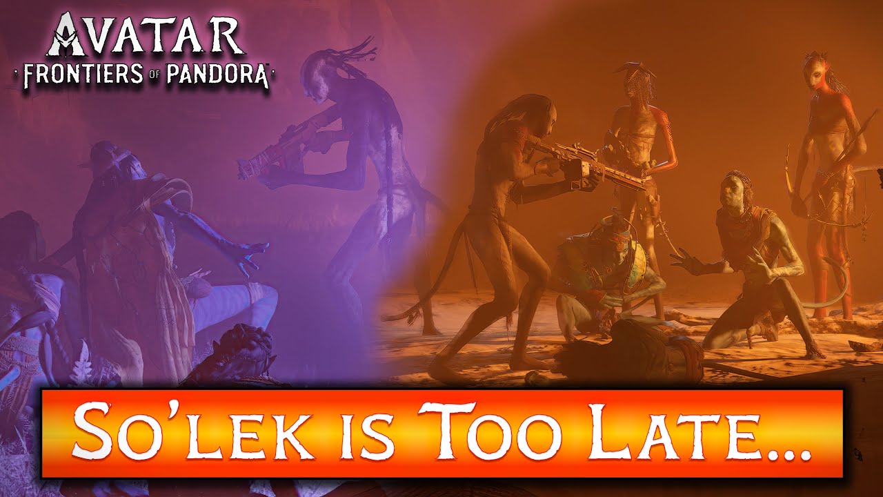 Avatar Frontiers of Pandora | From the Ashes Cutscene | The Ash People Show No Mercy to the Aranahe
