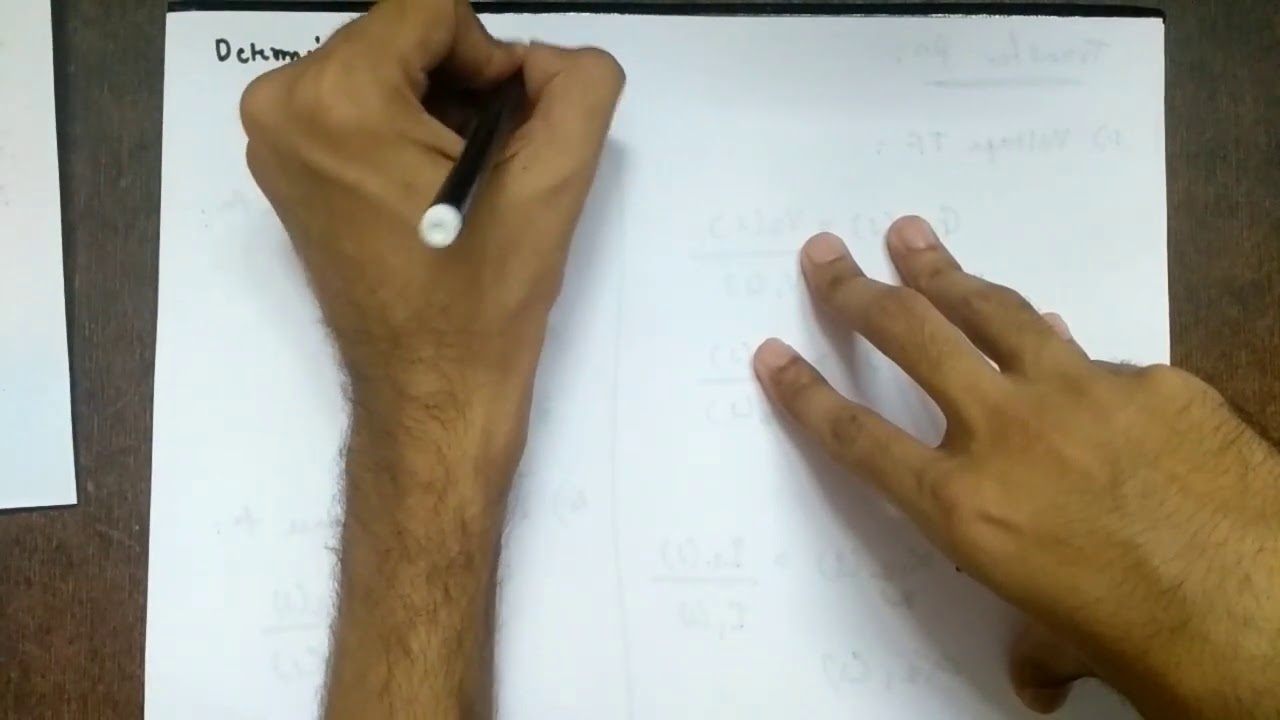 Network Functions | Driving Point functions and Transfer functions