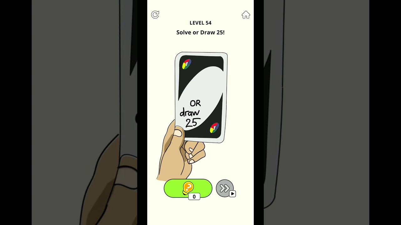 Einstein Brain Tricky Test Mode Level 54 Walkthrough