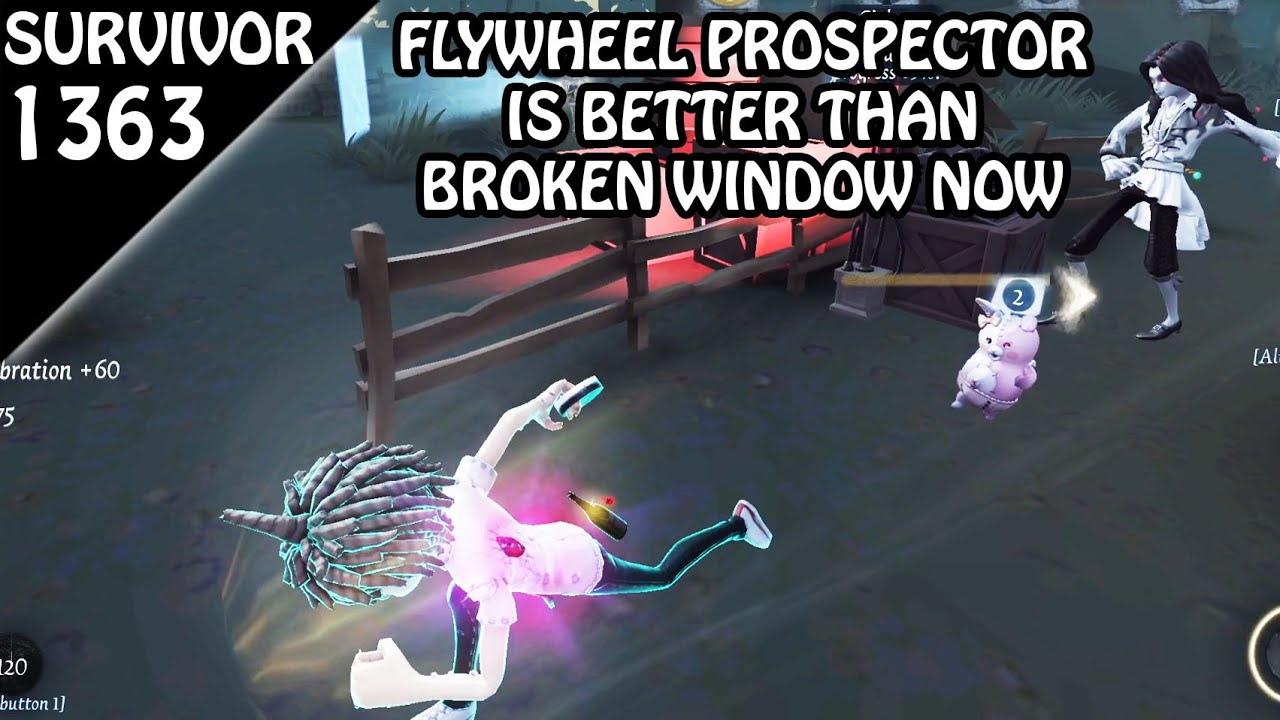 Flywheel is better than Broken Window now !? - Survivor Rank #1363 (Identity v)