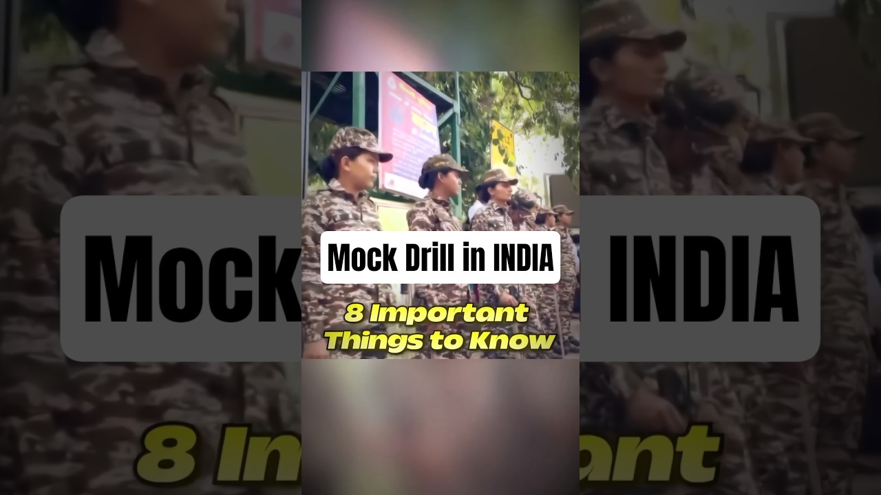 Mock Drill in India: 8 Things You Must Know ⚠️