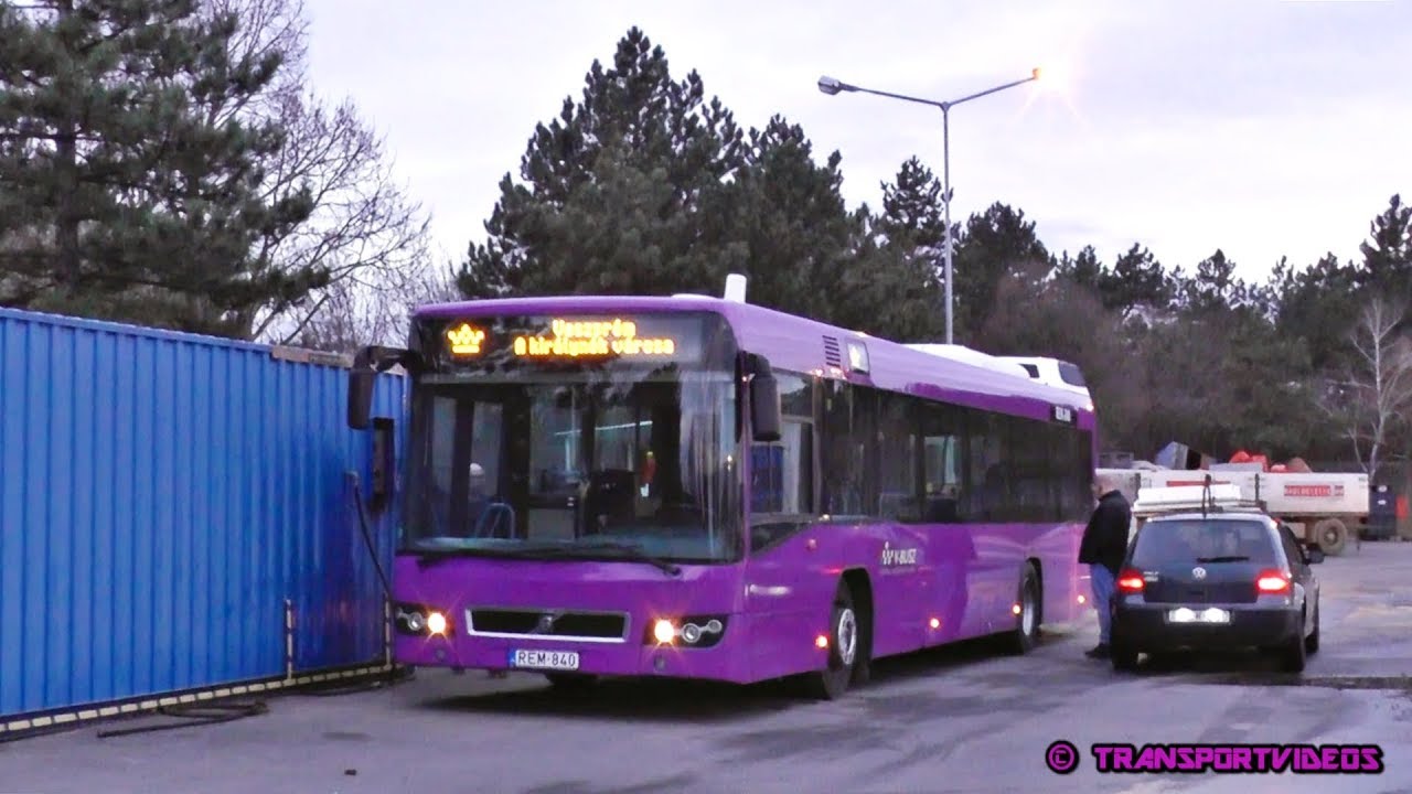 2018.12.29. - Ismét 10 db lila autóbusz érkezett Veszprémbe