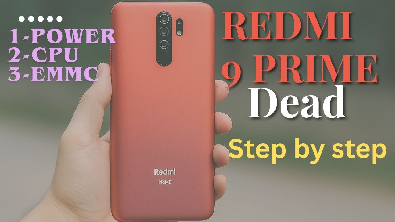 Redmi 9 Prime /Note 9/ Poco M2 Dead Phone Repairing | Step by Step Full Solution 100% Working
