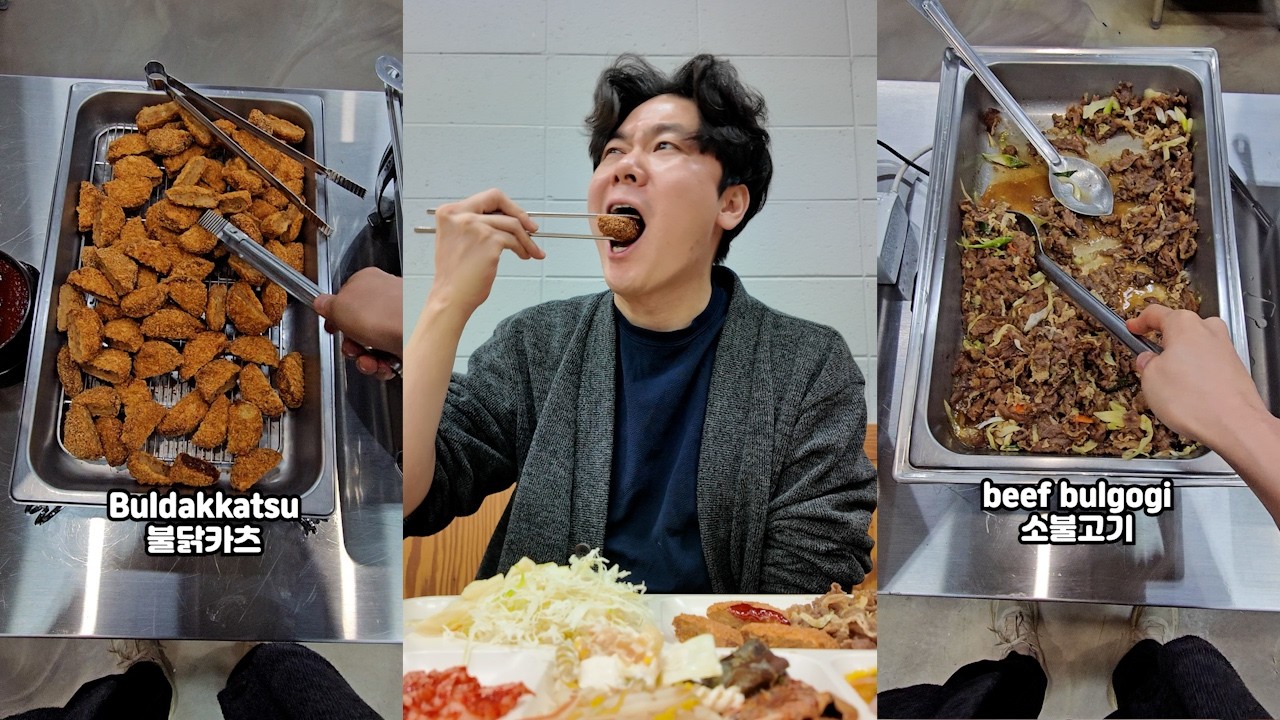 [beef bulgogi & Buldakkatsu] The $6 Unlimited Korean Buffet #AllYouCanEat #ASMR