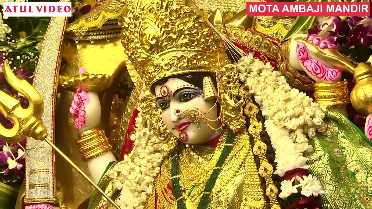 Mota Ambaji Mandir Borivali East Navratri 2020 Day 1 Aarti