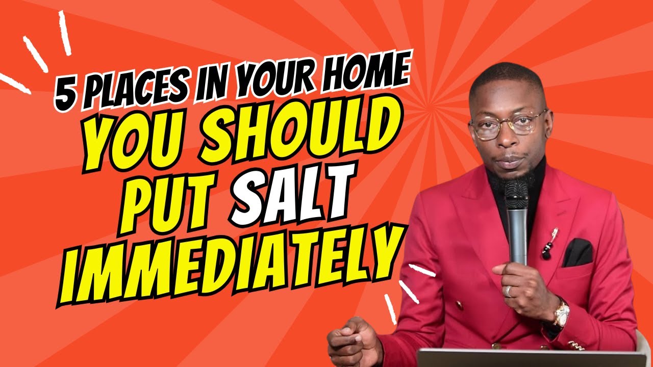 5 Places in Your Home You Should Put Salt Immediately and See What God Will Do #mizmzwakhetancredi