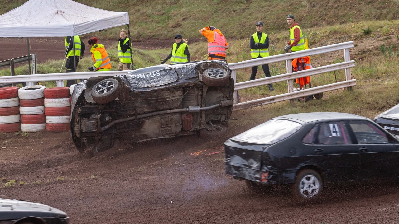 Hjelmens Rövarrace 2025 | Rullningar & Action