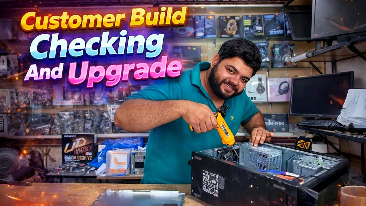 Customer PC Check & Upgrade 🔥 | Before vs After Performance Test