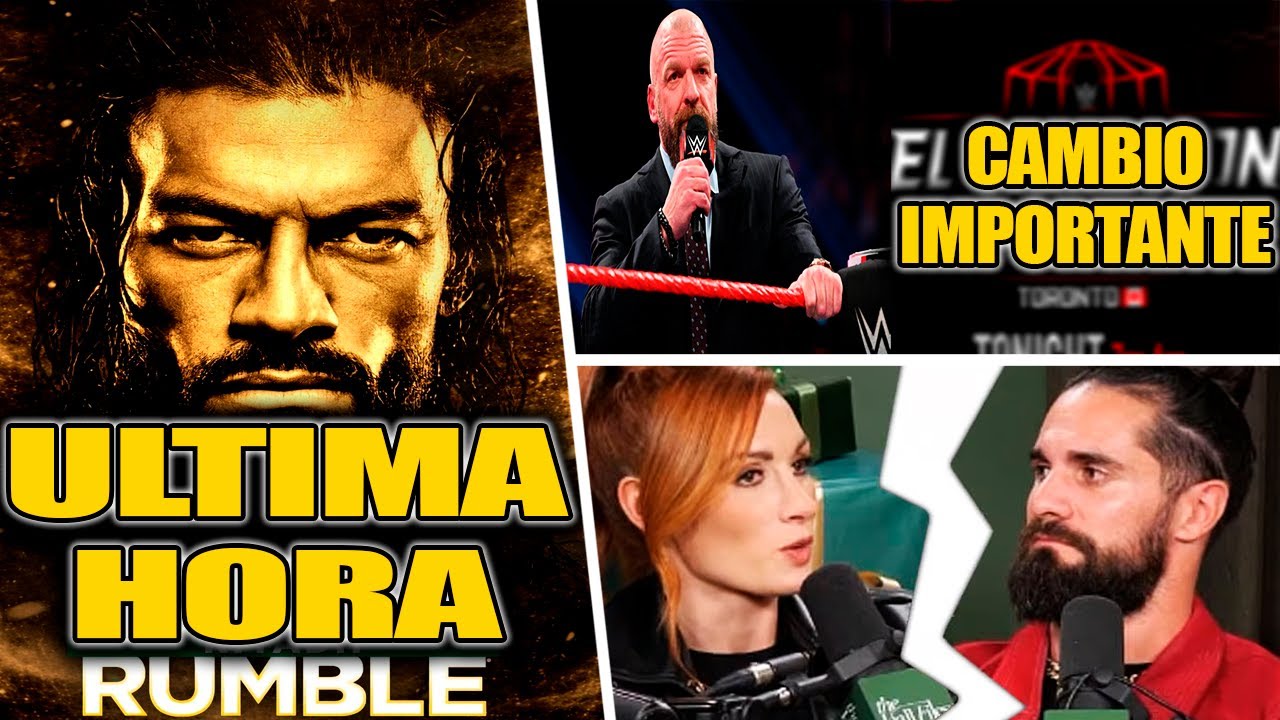 Roman Reigns PREOCUPA | Seth Rollins y Becky Lynch se SEPARARON pero | Tommaso Ciampa IS ALL ELITE