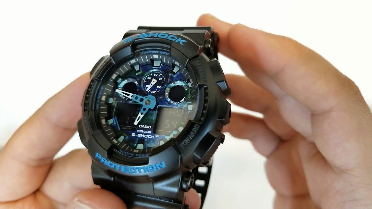 Casio G-shock GA-100CB-1A